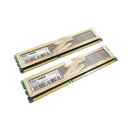 Kit Mémoires 4Go Ram (2X2Go) Ddr3 Ocz Gold Series Ocz3G1333Lv4Gk Dimm Pc3 10666