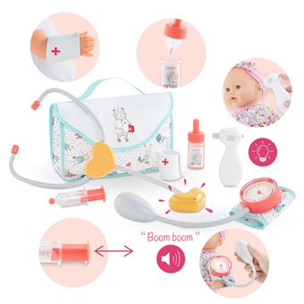 Grand coffret docteur Corolle pour poupon 36 cm