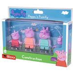 Big 800057173 - Bloxx Peppa Pig La famille de Peppa Pig