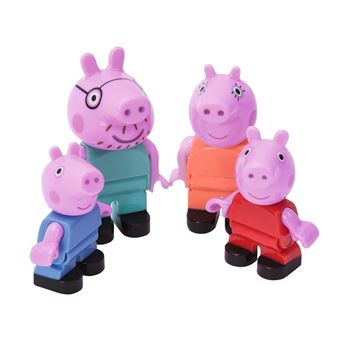 Big 800057173 - Bloxx Peppa Pig La famille de Peppa Pig