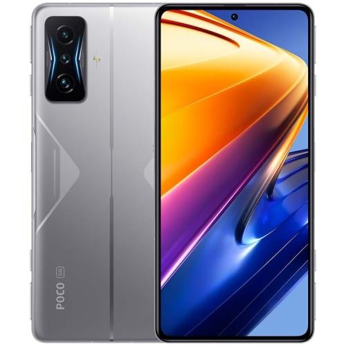 Smartphone Xiaomi Poco F4 GT 21121210G 6.67 Pouces FHD+ Snapdragon 8 Gen1 8Go 128Go Android 12 Argent Sidéral