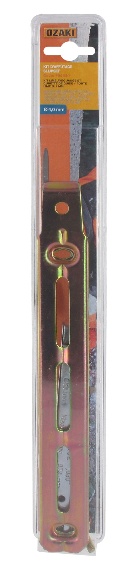 Generique Kit D'affûtage Avec Jauge Et Curette De Guide + Porte Lime Ø: 4Mm - Image 3