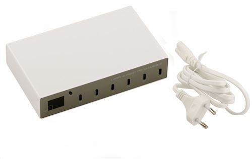 Chargeur et câble d'alimentation PC Kalea-Informatique Station de charge  140W intelligente 6 ports Power Delivery PD 3.0