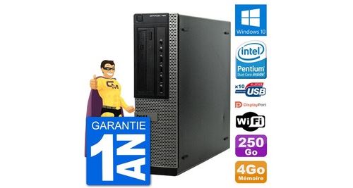Pc dell optiplex 790 dt intel g630 ram 4go disque dur 250go windows 10 wifi