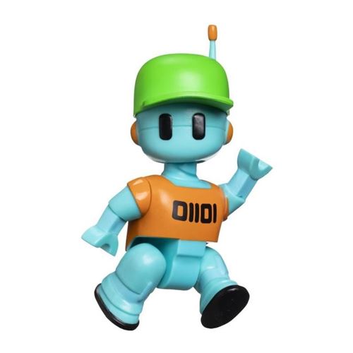 Non Communiqué Figurine Articulée - Bandai - Stumble Guys - Robot Guy - 11 Cm - Avec Stickers