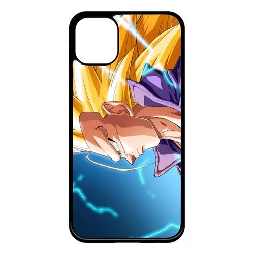 Coque My-Kase pour iPhone 11 - dragon ball gt trunks super saiyan 3 - Plastique Noir