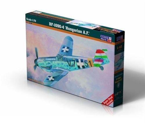 Bf-109g-4 Hungarian A.f. - 1:72e - Mistercraft