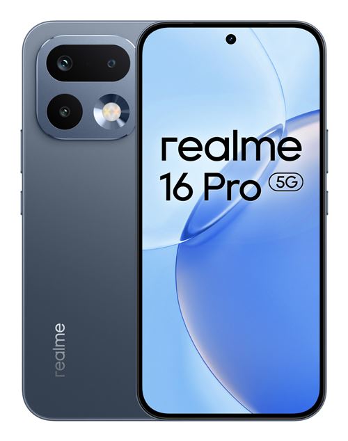 realme 16 Pro 5G Smartphone 2026 nuevo MediaTek Dimensity 7300 Max, pantalla AMOLED de 6,78 pulgadas y 144 Hz, cámara de 200 MP, batería de 6500 mAh y 45 W