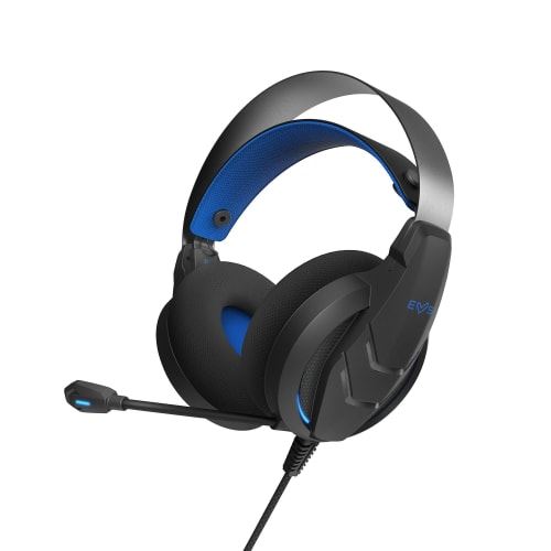 Casque PC Energy Sistem ESG Metal Core Filaire Jack 3.5mm Circum-Auriculaire Contrôle du Volume Bleu
