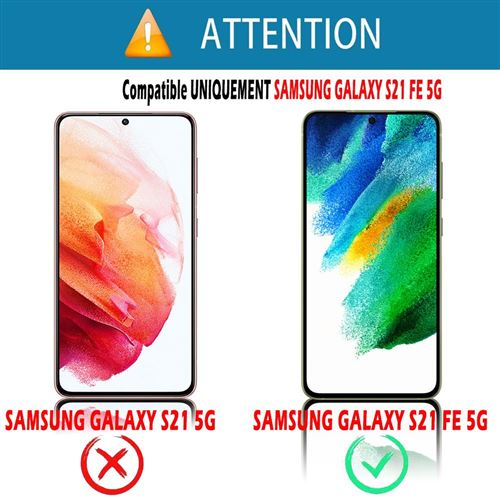 Protecteur d'Écran Samsung Galaxy S21 5G en Verre Trempé - Transparent