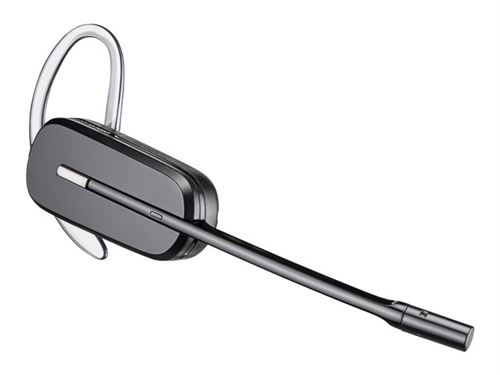 Poly CS540A - CS540 Series - micro-casque - sur-oreille - convertible - DECT - sans fil - Suppresseur de bruit actif - noir
