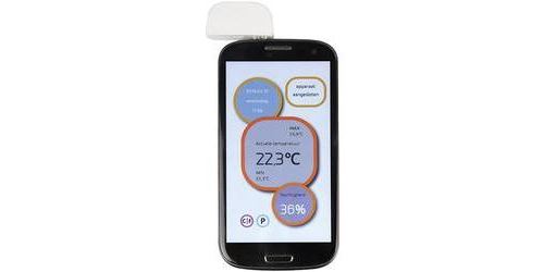 Thermo-hygromètre avec appli mobile Velleman PCMPTEMP