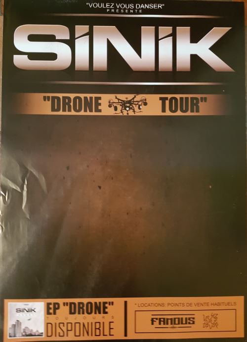 SINIK - Drone Tour - AFFICHE