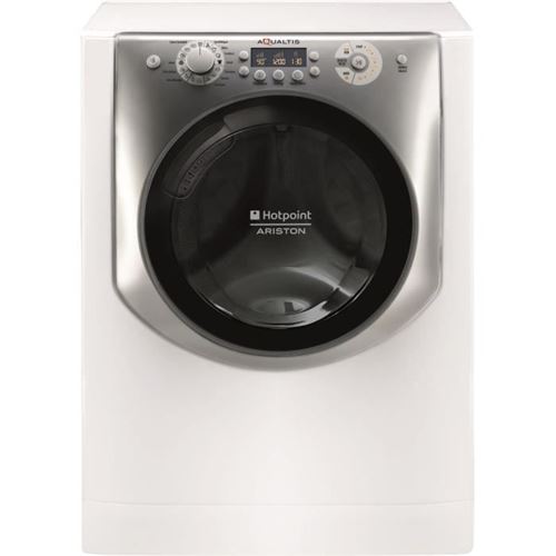Hotpoint Ariston Aqualtis AQ83F 29 FR - Machine à laver - indépendant - largeur : 59.5 cm - profondeur : 55.1 cm - hauteur : 85 cm - chargement frontal - 58 litres - 8 kg - 1200 tours/min - blanc