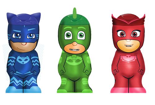 Pj Mask Gel Douche & Shampoing 400 Ml Figurine 2D