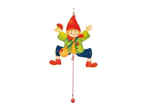 Pantin Jeu Jouet d'éveil en bois Décoration de chambre d'enfant