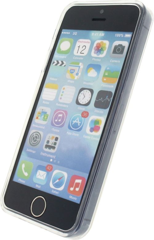 Mobilize MOB-22242 Coque pour Smartphone Apple iPhone 5 / 5s / Se Transparent