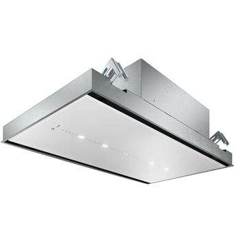 Neff N 70 I94CBS8W0 - Hotte - plafond - Niche - largeur : 88.6 cm - profondeur : 48.5 cm - extraction et recirculation (avec kit de recirculation supplémentaire) - avec moteur interne - blanc