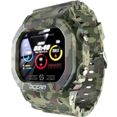 Montre connectée LOKMAT OCEAN vert