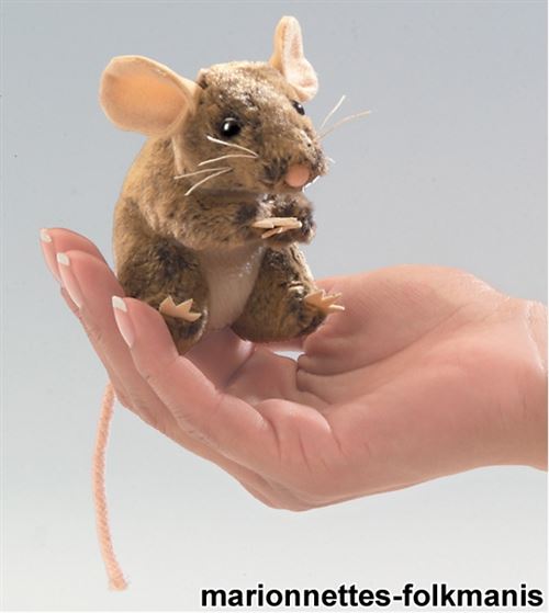 Folkmanis 2652 - mini souris des champs