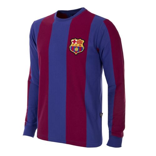 Maillot domicile manches longues FC Barcelone 1973/1974 M Bleu