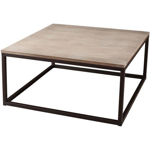 Table basse carrée 90 x 90 cm