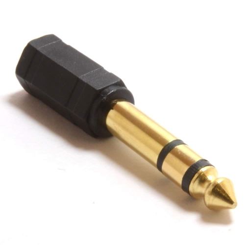 VSHOP® Adaptateur jack 3,5 mm F / jack 6,35 mm M