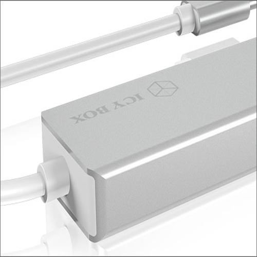 ICY BOX IB-HUB1413-CR, USB 3.0 (3.1 Gen 1) Type-C, USB 3.1 (3.1 Gen 1) Type-A,USB 3.1 (3.