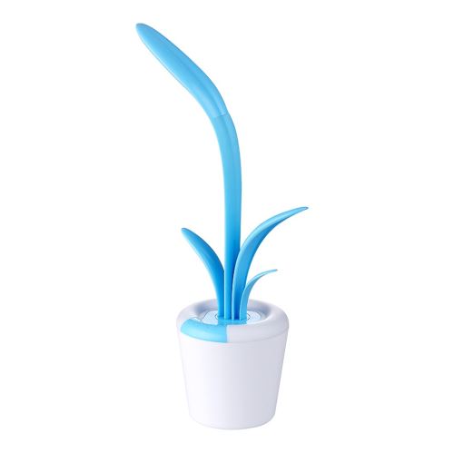 Bureau Couleur Romantique LED Lampe de Bureau Bureau D'Étude Étudiants Protection Lampe de Bureau USB Bleu Pl282
