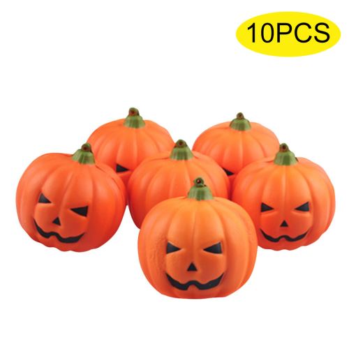Faux 10Pcs Halloween Citrouille Artificielle Props Jardin Décoration D'Intérieur JJZS014