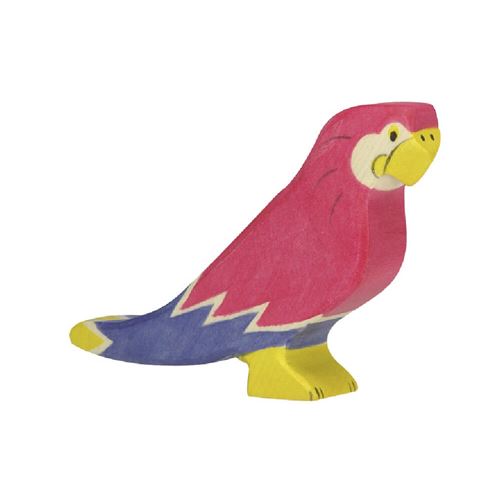 holtztiger - figurine holtztiger perroquet
