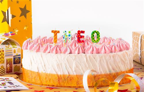 Bougies D Anniversaire Prenom Theo Article Et Decoration De Fete Achat Prix Fnac
