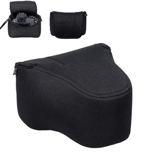 O.n.e. Oc-mc0bk Etui Néoprène Pour Reflex (noir) Pour Nikon, Canon, Fujifilm, Etc [pour La Compatibilité Voir La Description]