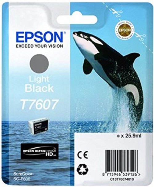 Epson T7607 Cartouche d'encre Noir Clair