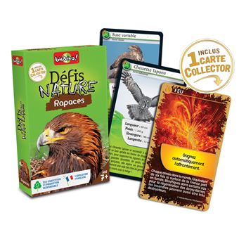 Jeu de défis Bioviva Défis Nature Rapaces