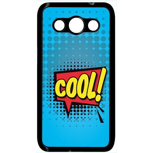 Coque Samsung Galaxy Core Max Cool Fond Bleu