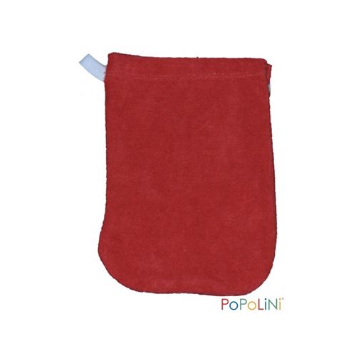 POPOLINI – Gant de toilette Enfant coton bio – Cayenne