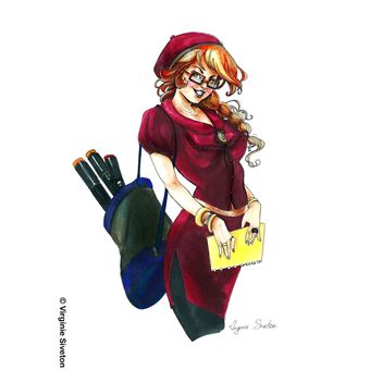 Coffret Graph'it de 80 Marqueurs avec présentoir acrylique