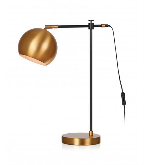 Lampe de table CHESTER Noire 1 ampoule