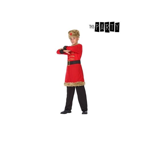 Déguisement pour Enfants Russe (4 Pcs) (Taille 3-4 Ans)