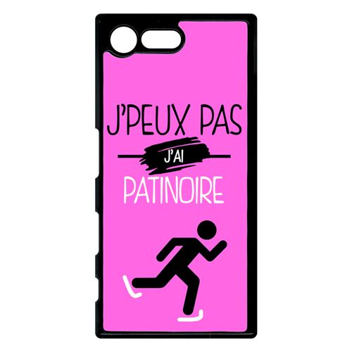 Coque xperia x compact mini j peux pas j ai patinoire 6