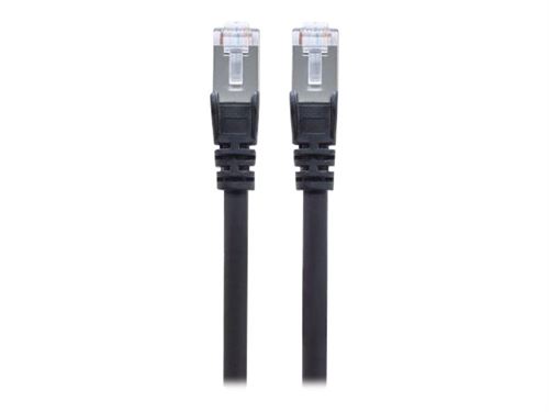 Intellinet Noir Câble Patch Réseau, Cat6, 0,5 M, Cuivre, S/Ftp, Lsoh/Lszh, Pvc, Rj45, Contacts Plaqués Or, Anti-Accroc, Avec Manchon, Garantie À Vie - Neuf - Image 3