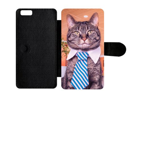 Etui À Rabat Apple Iphone 6 Plus Chat Cravate