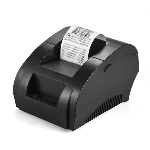 Docooler Imprimante thermique Imprimante 58mm Ticket Printer Imprimante point de vente Imprimante USB