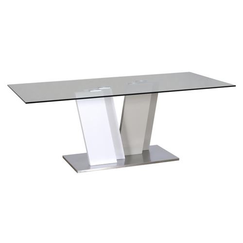 Table de repas Gris/Blanc - PATTAYA