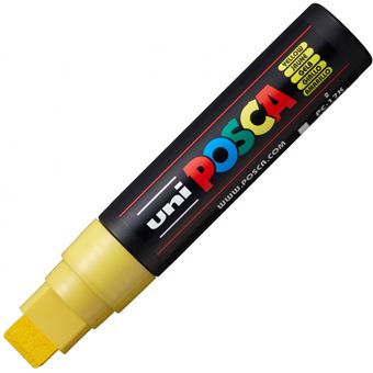 Marqueur Posca PC17K Pointe Extra-Large Biseautée Jaune