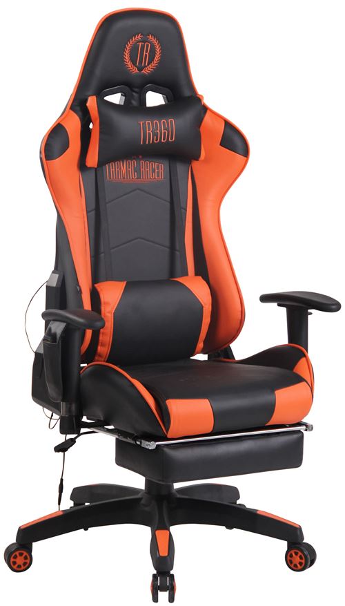 Fauteuil de Bureau Turbo XFM , Noir / Orange
