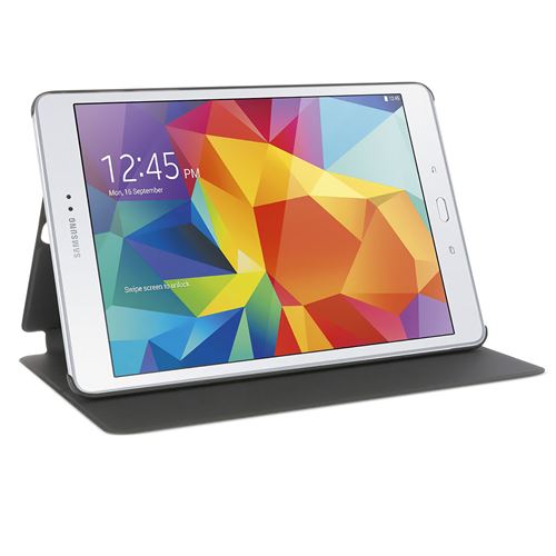 Mobilis C1 - Flip cover voor tablet - opgeruwd metaal - 10.1 - voor Samsung Galaxy Tab A (2016) (10.1 )