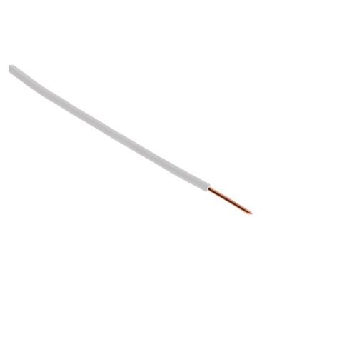 Zenitech Blanc - Fil Électrique H07v-U 1,5Mm² - 100M