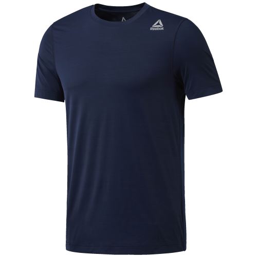 T-shirt Reebok Workout Ready Activchill Tech Top Bleu M